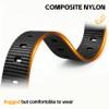 20mm Wear-Resistant Nylon Compatible with Garmin Vivoactive 5 Vivoactive 6 Watch Band, Rugged Nylon for Forerunner 55/165/245/Venu/Venu Sq/Vivoactive 3 Farbic Strap Wristband Replacement view 2
