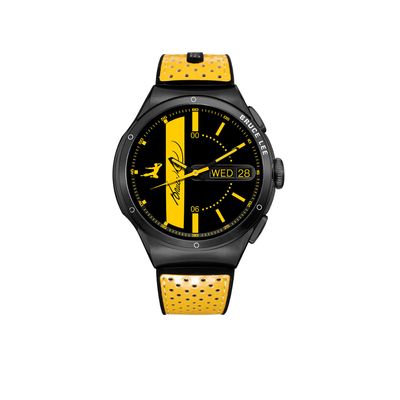 Bruce Lee Smart Watch for Men Women, 1.43" Amoled Screen Resolution 466X466, 2 Ways Call, 100+ Sport Modes, 1GB Momery, Fitness Trackers, Android iOS Smatwatches (BL.5246M/07)