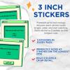 (3 Pack) Self Care Decals - Mental Health Reminders - Wellness Stickers - 3 Inches On Longest Side - Easy Peel & Apply - Made in USA - 3MCS7093 view 2