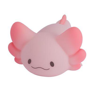 LOVERUIS Cute Night Light for Kids Axolotl Night-Light Baby Girl Squishy NightLight 1/3 Hour Timer Light Dimmable Nursery Lamp Colorful Nightlight Gift for Kid Toddler Kawaii (Remote)