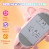 LOVERUIS Cute Night Light for Kids Axolotl Night-Light Baby Girl Squishy NightLight 1/3 Hour Timer Light Dimmable Nursery Lamp Colorful Nightlight Gift for Kid Toddler Kawaii (Remote) view 2