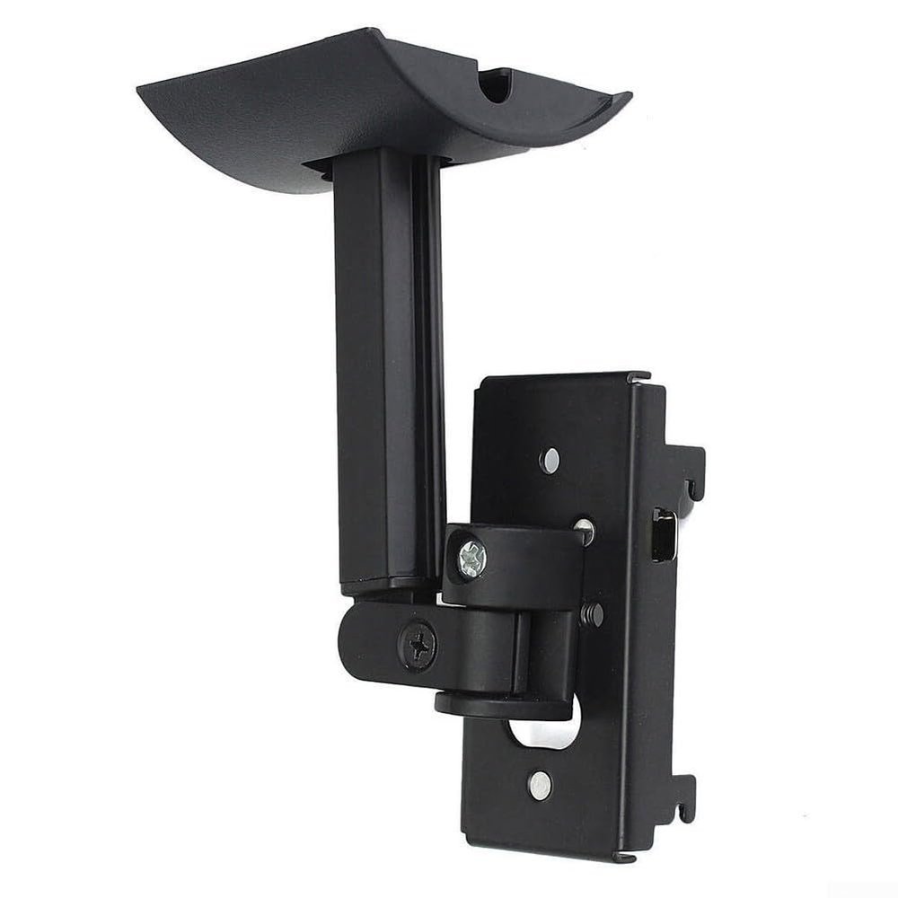 Adjustable Speaker Wall Mount for Bose Speaker Mount, Space-Saving Wall Mount for Bose UB-20 II, ABS Holder Speaker Ceiling Mount Speakers Brackets(Black)