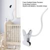 ASHATA Baby Monitor Mount for HB65 HB6550 HB6558 HB66 HB248, Flexible Baby Monitor Mount Arm Bracket Holder 1/4 Inch Screw, Adjustable Viewing Angle, 11.8in view 3