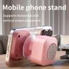 Elmocin Mini Bluetooth Shower Speakers, Portable Wireless Speaker with Suction Cup, Pairs Easily to Phones, Tablets, Computer, Gift for Men & Women (Pink) view 2
