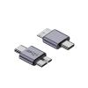 USB Type C Female to MicroB Male Adapter Type C USB Male to MicroB Adapter Connector for Hard Disk Phone view 1