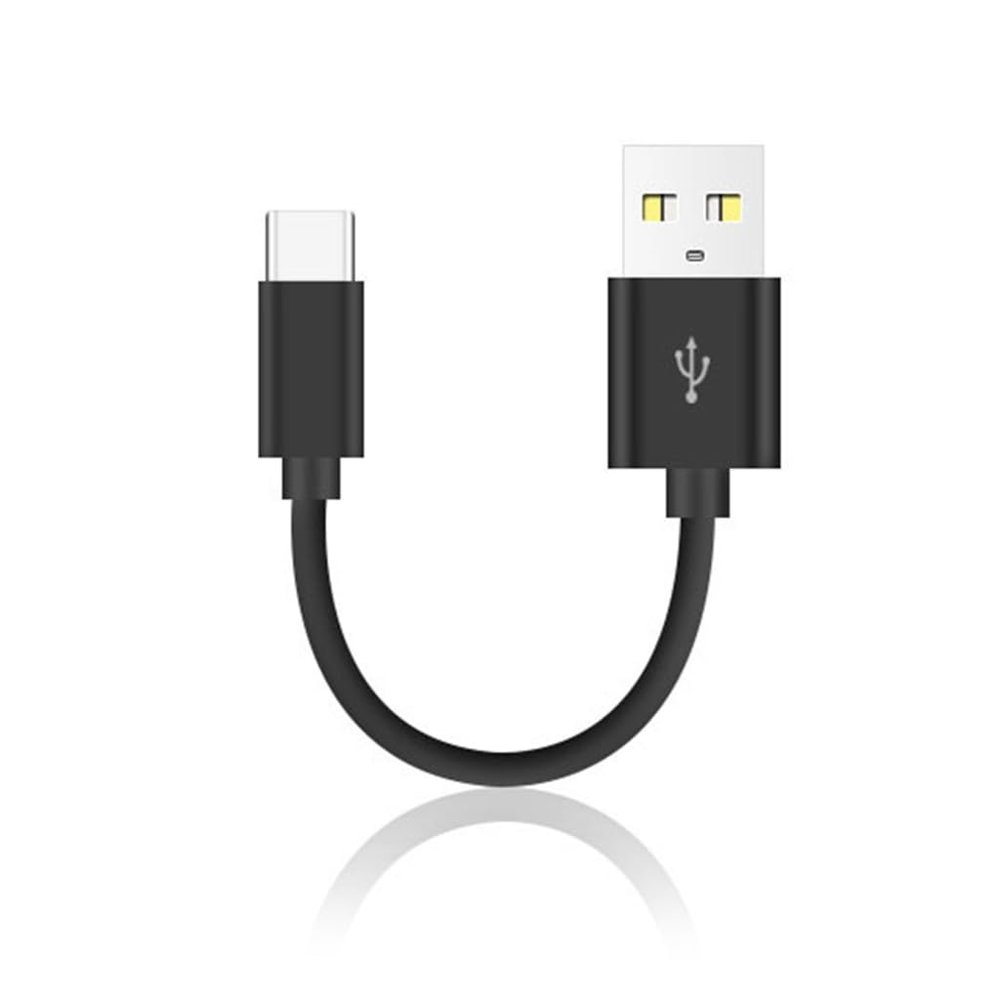 10cm Short USB to Cable High Speed Charging Cord Data Transfer for Phone 15 Series Smartphones