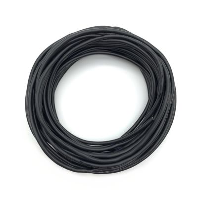 ACFFVBW Coiled Extension Cord, Signal Control Cable 26AWG Copper UL2547 Shielded 2-7 Cores 5-10 Meter Black Grey(Black,6Cores x 5 Meter)