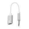 3.5mm Male to Type C Female Auditory Adapter Cable for Analog Headphones Phones and Tablets Wide Compatibility view 1