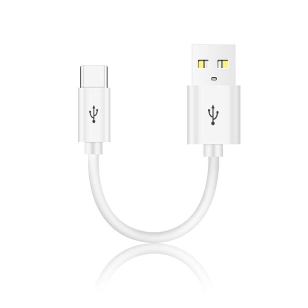 10cm Short USB to Cable High Speed Charging Cord Data Transfer for Phone 15 Series Smartphones