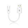 10cm Short USB to Cable High Speed Charging Cord Data Transfer for Phone 15 Series Smartphones view 1