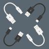 10cm Short USB to Cable High Speed Charging Cord Data Transfer for Phone 15 Series Smartphones view 3