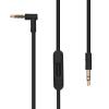 Aeisonsa Replacement Audio Cable Cord Wire Compatible with Beats Headphones Studio Solo Pro Detox Mixr Executive Pill Headphones Aux Cord with in Line Mic and Control (4.6FT, Black) view 1