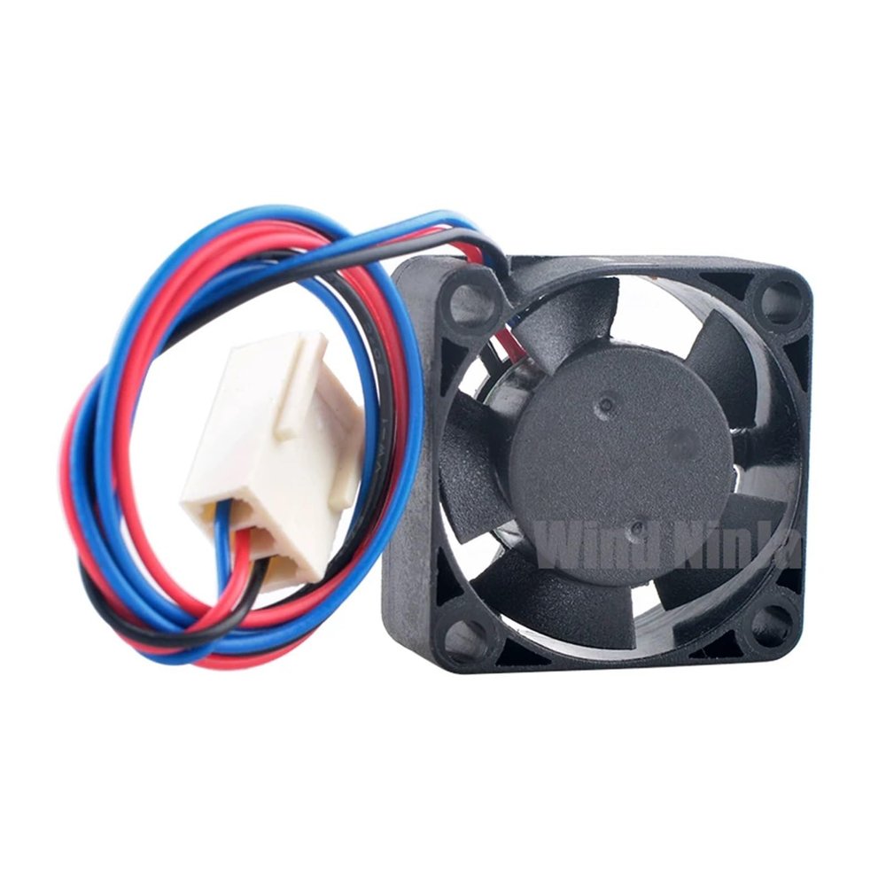 AD0212HB-G56 Micro Cooling Fan 25mm X 25mm X 10mm 2.5cm Ball Bearing 3-Pin DC12V 0.09A for CPU Motherboard