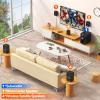 Bobtot Wireless Surround Sound System Home Theater System, 1000W Surround Speakers 8" Subwoofer 5.1/2.1 Channel Deep Bass with ARC Optical Bluetooth Karaoke Input view 3