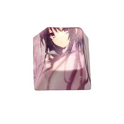 1PC Keycap Dye Sublimation Profile Keycaps Height Anime Keycap for Mx Mechanical Keyboard