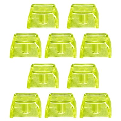 10PCS High Keycaps XDA Height Keycap Set for Mechanical Keyboard Keycap Backlit Caps Colorful