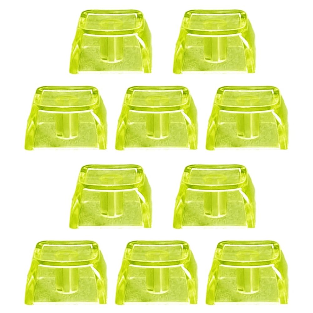 10PCS High Keycaps XDA Height Keycap Set for Mechanical Keyboard Keycap Backlit Caps Colorful