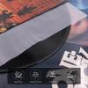 YSUFAGNR 12-Inch Record Inner Sleeves (100 Packs) - Round Bottom Anti-Static Plastic Sleeves for 33 RPM Vinyl, Translucent HDPE Material view 2