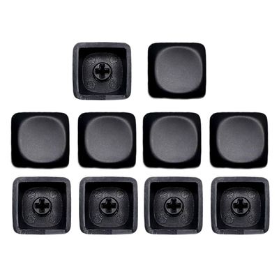 10Pcs PBTs Keycaps Height 1U Blanks Supplements Keycaps for Gaming Mechanical Keyboards
