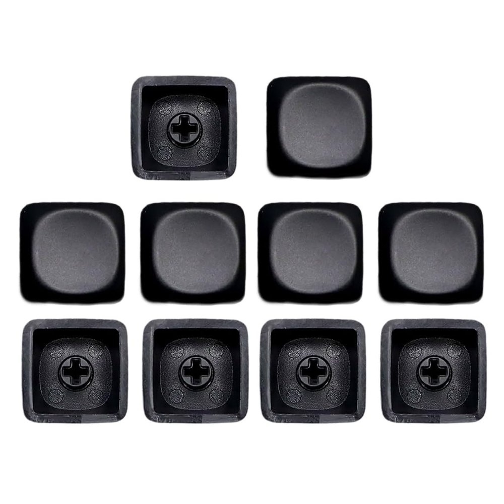 10Pcs PBTs Keycaps Height 1U Blanks Supplements Keycaps for Gaming Mechanical Keyboards
