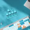 10Pcs PBTs Keycaps Height 1U Blanks Supplements Keycaps for Gaming Mechanical Keyboards view 2