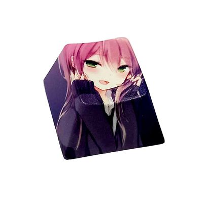 1PC Keycap Dye Sublimation Profile Keycaps Height Anime Keycap for Mx Mechanical Keyboard