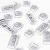 1U/ Clear Keycaps with 95% Light Transmission for Mechanical Keyboards Original Height Durability PC view 3