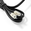 2.4/5/6GHz Tri Band WiFi 7 Gaming Motherboard Antenna Cable Replacement for MSI MEG Z890 GODLIKE/ACE,MEG Z790 ACE MAX,MPG Z790 Carbon MAX WiFi II, MAG B860,PRO B850-VC Magnetic Base (Black) view 4
