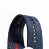22 mm Black Grey Blue Mens Nylon Silicone Base replace the watch strap Fit for Panerai SUBMERSIBLE PAM1391/1565/Luna Rossa 1404(Blue-Silver,22mm) view 4