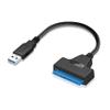 SATA to USB 3.0 Adapter for 2.5/3.5 Inch Hard Drive, USB to SATA Hard Drive Adapter with 12V 2A Power Supply, External HDD SSD Docking Station Cable Converter (02) view 1