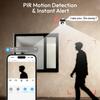 Raycom 2.4G&5G Solar Security Cameras Wireless Outdoor, 2.5K WiFi Outdoor Cameras for Home Security with Embedded Solar Panel, AI Motion Detection & Siren, Color Night Vision, 2-Way Talk,Waterproof view 4