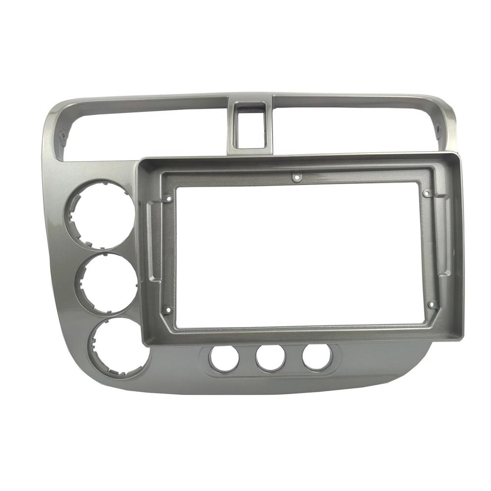 9 Inch Car DVD Frame Audio Fitting Adaptor Dash Trim Kits Planel Compatible with Honda Civic 2000-2006