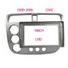 9 Inch Car DVD Frame Audio Fitting Adaptor Dash Trim Kits Planel Compatible with Honda Civic 2000-2006 view 2