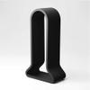 kliko Modern Desk Headphone Stand  Black & Sky Blue, Eco-Friendly PLA Desk Organizer, Minimalist Design (Black) view 2