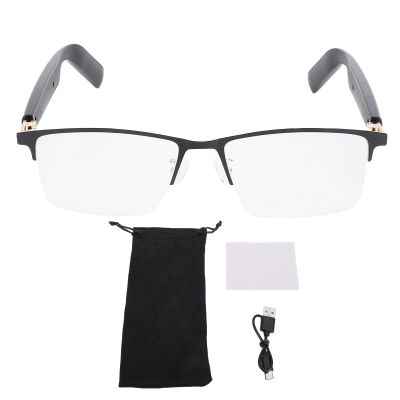 ariarly AI Translator Glasses, Built in Mic Speaker, Over 100 Languages, Real Time Bluetooth Translation Glasses, for Travel, Calling, Music