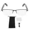 ariarly AI Translator Glasses, Built in Mic Speaker, Over 100 Languages, Real Time Bluetooth Translation Glasses, for Travel, Calling, Music view 1