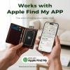 2026 New Wallet Tracker Card for Apple Find My (iOS Only) -Ultra Slim Rechargeable Bluetooth Tracker, 5-10 Years Staying Power,GPS Tracker Key Finder, Item Locator for Wallet,Bags,Luggage(1- Pack) view 2