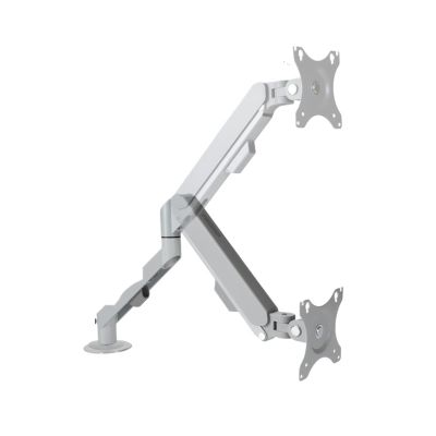 RYEAZIQI 17-34" Desktop Gas Spring LCD LED Monitor Holder Articulated Arm Full Motion Strut TV Stand PC Mount Base Support VESA M5(M5 Black)