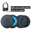 1Pair Earpads Protein Leather Ear Pad Ear Cushions Covers Memory Foam Earmuffs for WL5022 Headsets view 2