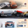 4K 360 Dash Cam 4-Channel Front/Rear/Inside/Side Car Dash Camera with WiFi, APP Control, Built-in GPS,128GB SD Card Included, 8 IR Night Vision, G-Sensor, 24/7 Parking Mode view 4