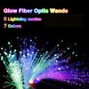 U-MOJOK 27 PCS Fiber Optic Wands Glow Sticks, Light Up Fiber Optic Lights Rod with 3 Light Modes, Sparklers Fireworks Sticks for Wedding, Concerts, Halloween,Christmas,New Year Party (Multicolor) view 4