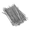 100pcs 304 Stainless Steel Cable Ties 6 Inch Self Locking Metal Zip Ties Heavy Duty Wire Fasteners Marine Grade Cable Straps for Exhaust Wrap Outdoor Cable Management Heat Resistant view 2