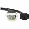 Eaton Tripp Lite Series PDU Power Cord, C13 to P-Lock C14 - Heavy-Duty, 15A, 250V, 14 AWG, 4 ft. (1.2 m), Black - For PDU, Computer, Monitor, HDTV, Printer, Server, UPS, Network Device, Switch, Workst view 2