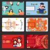 Custom Credit Card USB Flash Drives, Personalized Business Card Flash Drive, Bulk Custom USB Sticks with Packaging Option for Marketing, Promotional Gifts, Corporate Events (50,128 MB) view 2