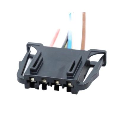 Car Connector 1 Pcs 4 Pin Car Door Woofer Plug Brake Light Tail Lamp Electronic Connector Wire Harness Cable 4D0972704 4D0 972 704(10 Pcs)