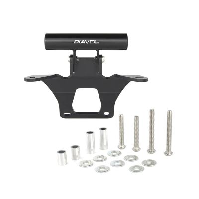 AXVBXZ Motorcycle Accessories Mount Navigation Plate Bracket Windshield Stand Phone Holder Compatible with Ducati Diavel V4 2023 2024 2025(Type 5 Diavel Logo)