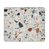 ZHSGNMHH Terrazzo Marble Pastel Print Non-Slip Rubber Base Mousepad, Washable Computer Laptop Mousepads Desk Pad view 1