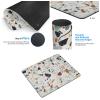 ZHSGNMHH Terrazzo Marble Pastel Print Non-Slip Rubber Base Mousepad, Washable Computer Laptop Mousepads Desk Pad view 3