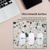 ZHSGNMHH Terrazzo Marble Pastel Print Non-Slip Rubber Base Mousepad, Washable Computer Laptop Mousepads Desk Pad view 4