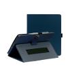 11" Case for TCL NXTPAPER 11 Gen 2 Android Tablet (Model 9465X), FJIASTB PU Leather Folding Cover with Pen Holder and Wrist Strap, Business Travel Portable (Dark Blue) view 1
